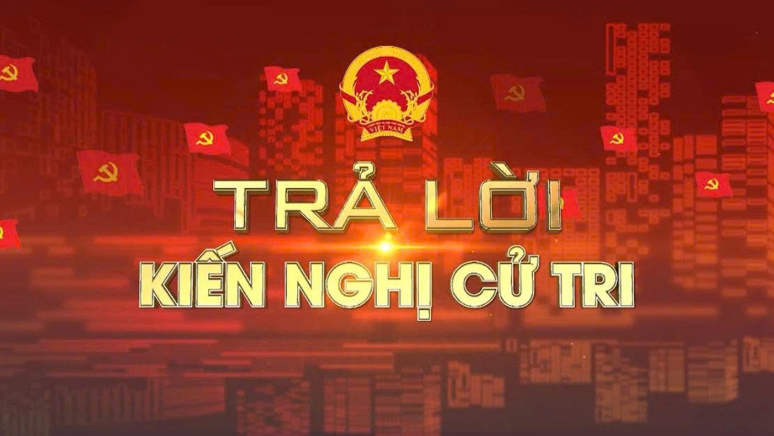 Trả lời đơn thư của các hộ gia đình tại TDP Tân Quý